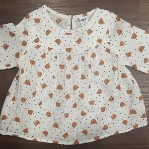 4/$15 Leopard Light Dress Shirt